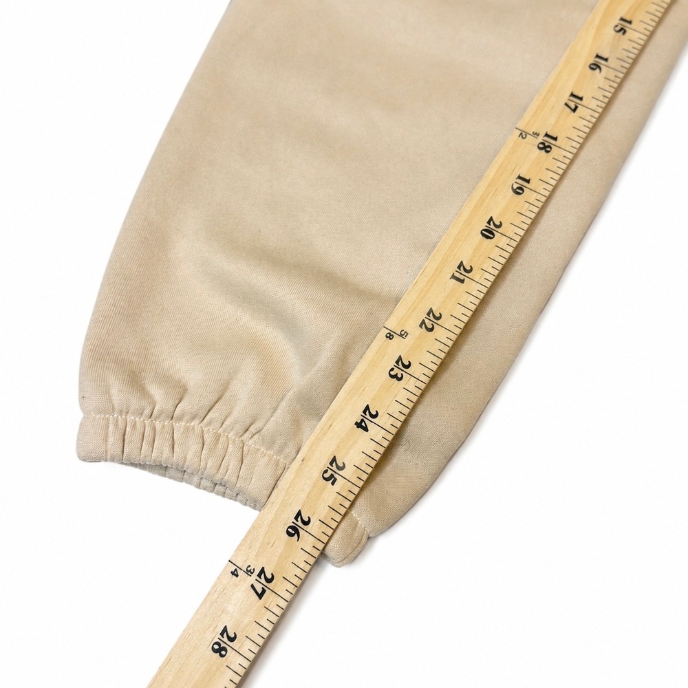 Shein | Love Never Fails Graphic Sweatpants | Tan Beige | Joggers - Picture 4 of 5